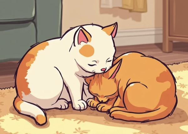 猫アレルギー 毛づくろい