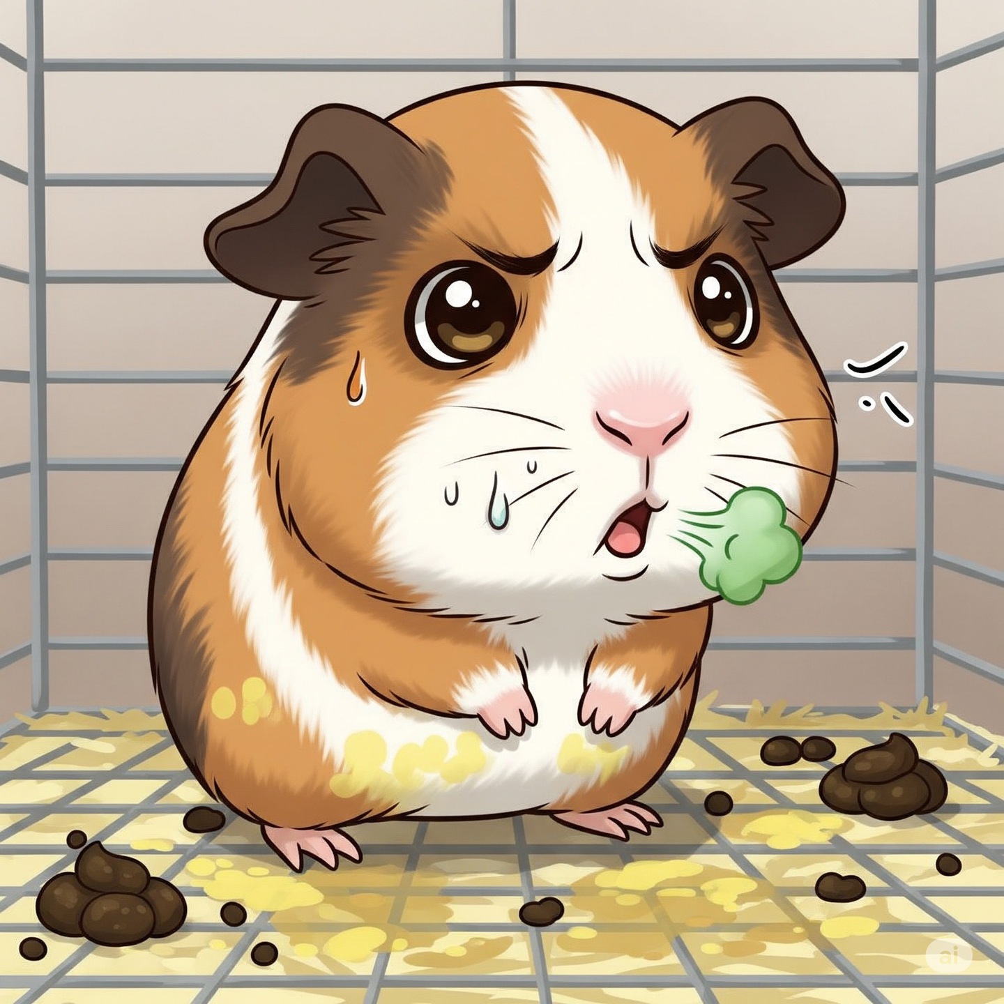 モルモット　飼育管理