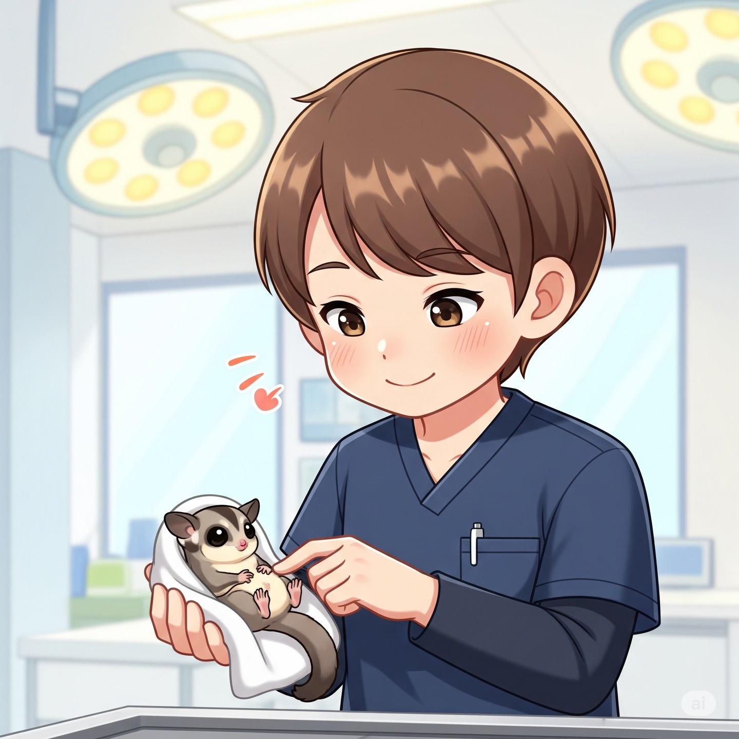 フクモモ　診察