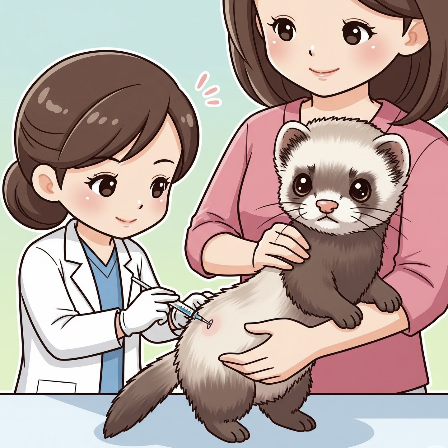 フェレットのワクチン