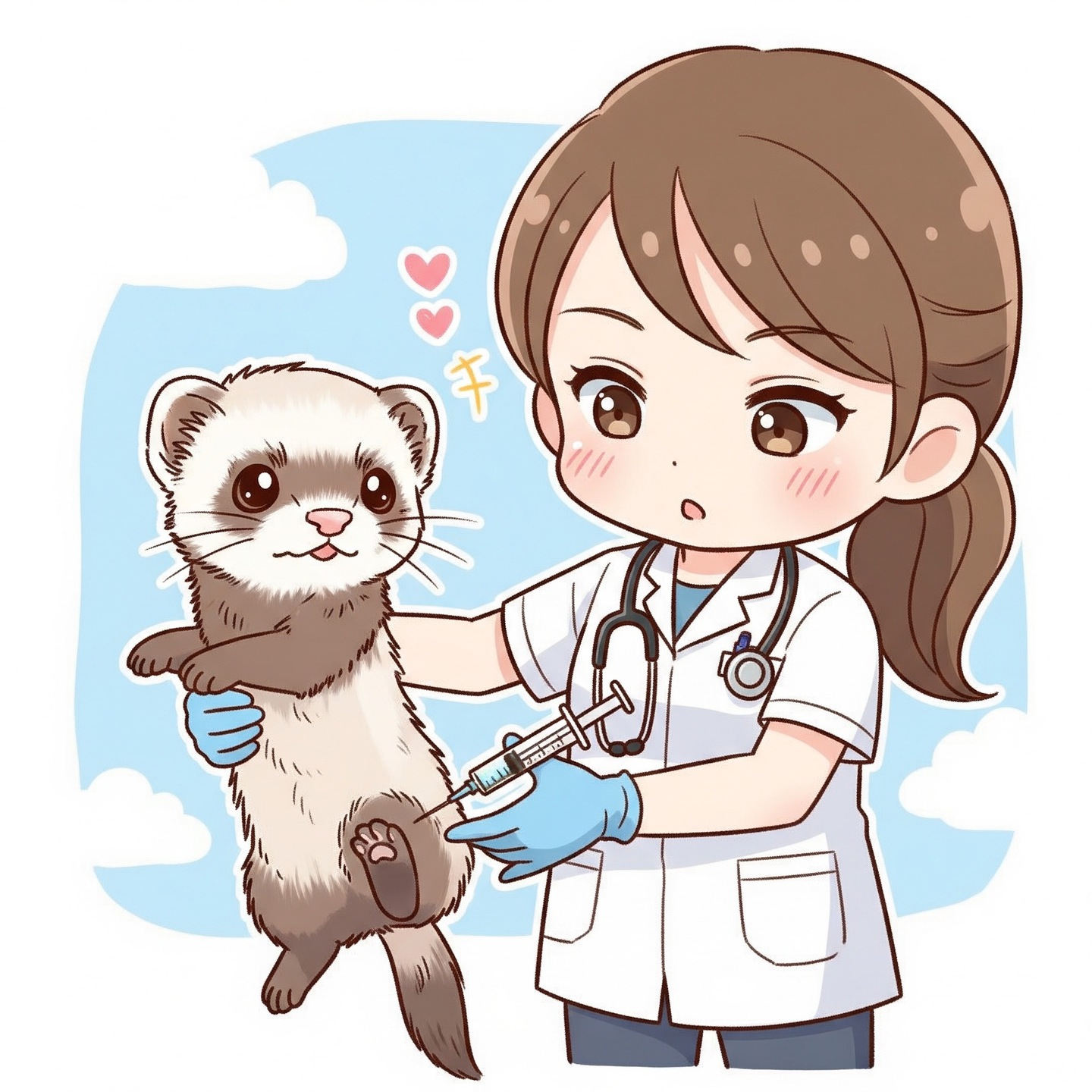 フェレット　予防