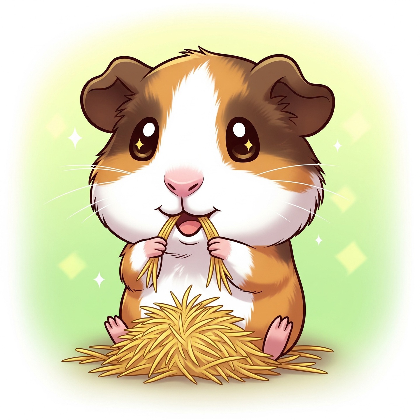 モルモット　牧草